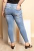 Immagine di PLUS SIZE SUPER STRETCH RIPPED JEANS